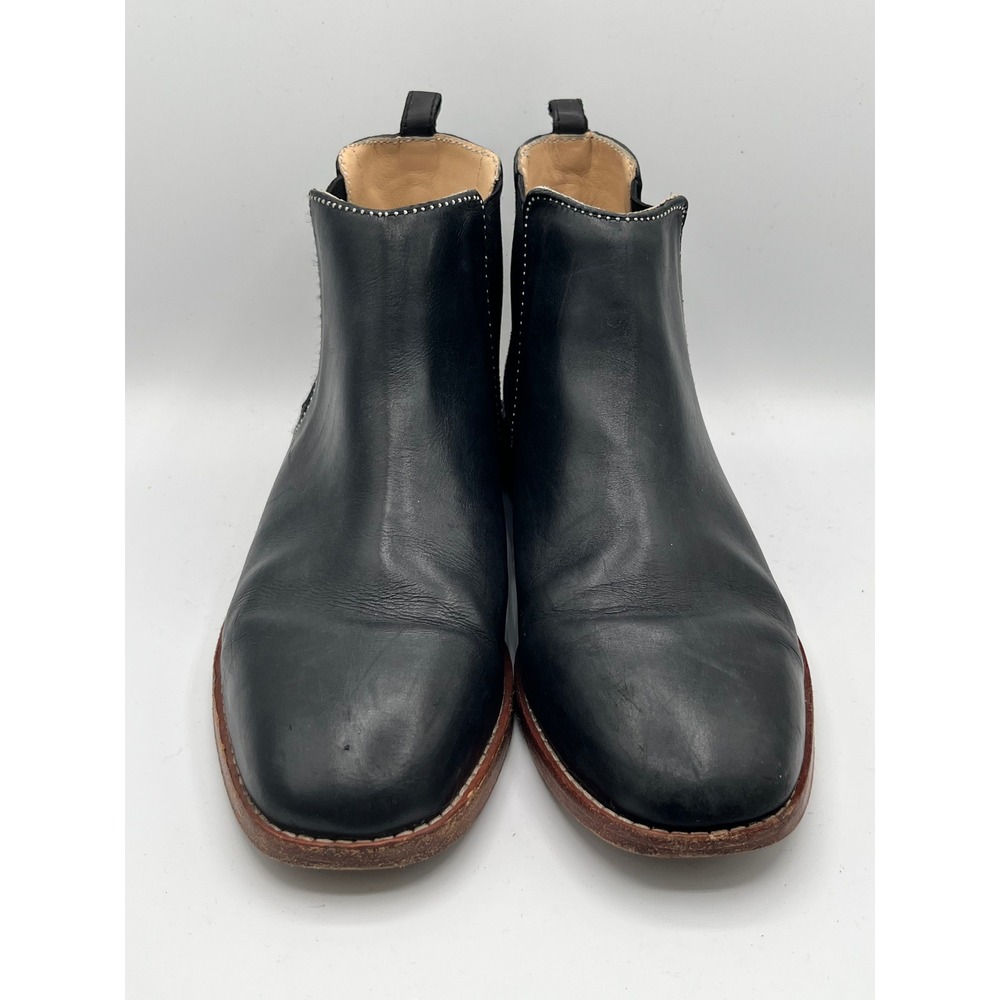 Clarks Black Leather Chelsea Boots Women Sz 7.5M‎ Cushion Plus 261352744050